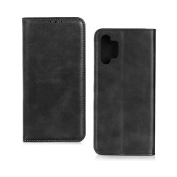 Capa Flip de Couro com Bolso Interno para Samsung Galaxy A32 Preto Capa Flip de Couro com Bolso Interno para Samsung Galaxy A32 Preto
